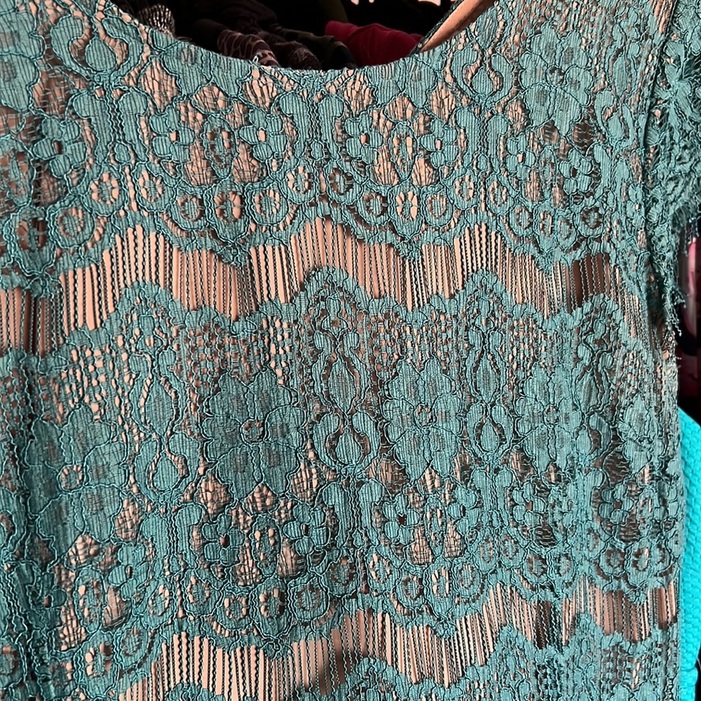 Teal Dress - Picture 2 of 3